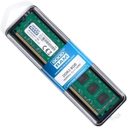  Зображення модуль пам'яті 8Gb DDR3 1600MHz GR1600D364L11/8G 